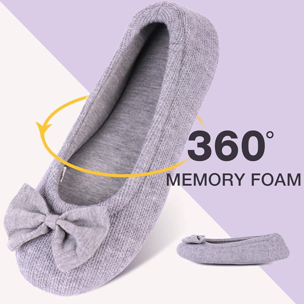 cotton ballerina slippers