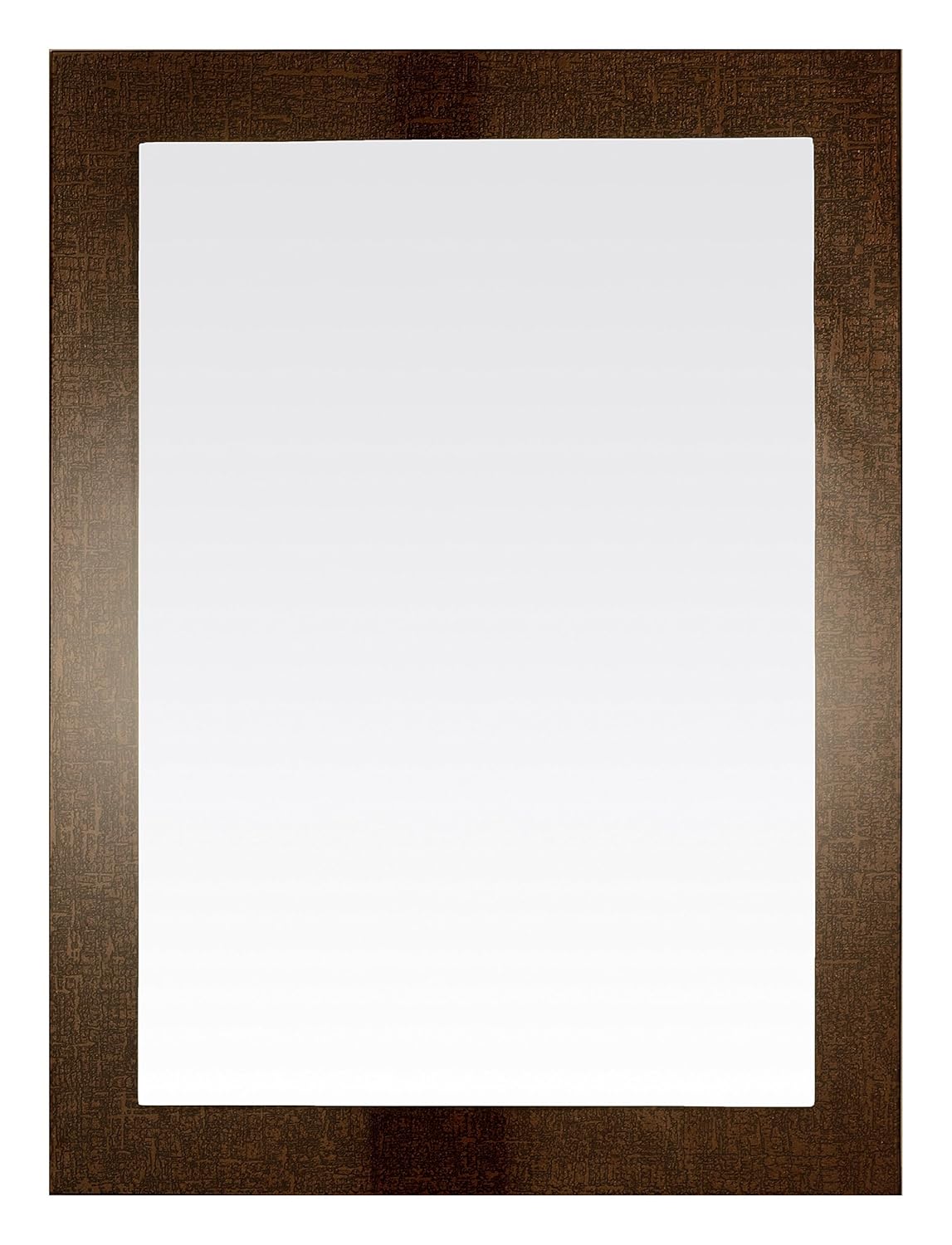 Buy Glass Mirror (Texture) (61 cm x 46 cm x 1 cm, Brown, TC 05) Online