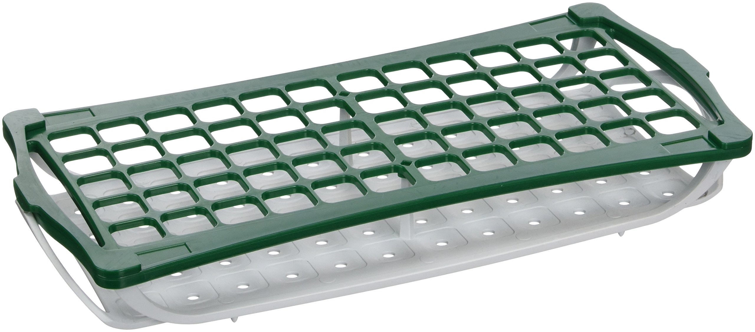 Camlab Plastics RTP/7021-G 2 Tier Rack for 5 mL Tubes, Green