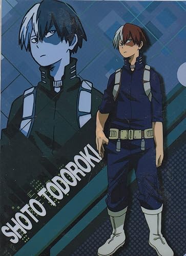 Amazon クリアファイル ビニール袋入り アニメイト ガチャ 僕のヒーローアカデミア 轟焦凍 アニメ 萌えグッズ 通販