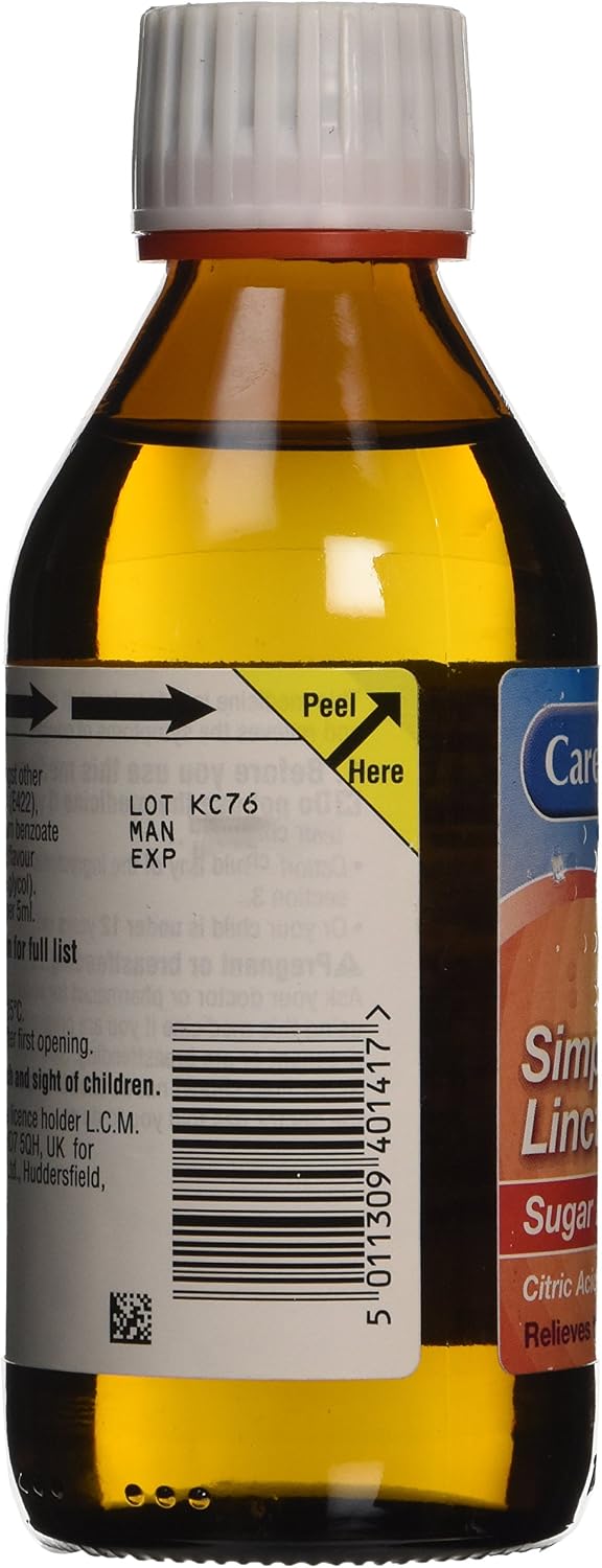 Care, Sugar Free Simple Linctus, 200 ml - Image 5