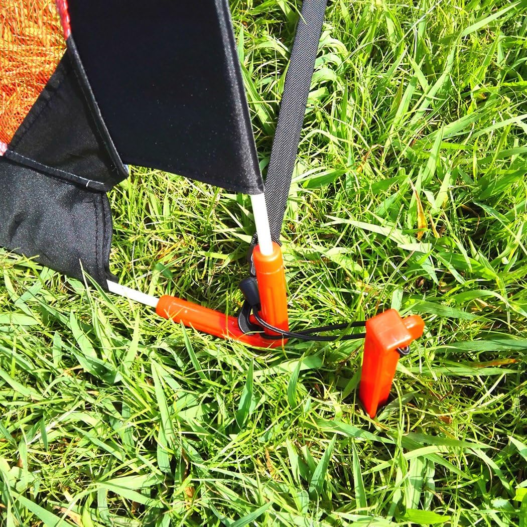 GreEco Set of 2 Pop Up Goals Foldable Gate - Pair of Soccer Goals or FPV Racing Gate Option : Sports & Outdoors