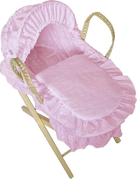Cuddles Collection Dolls Moses Basket 