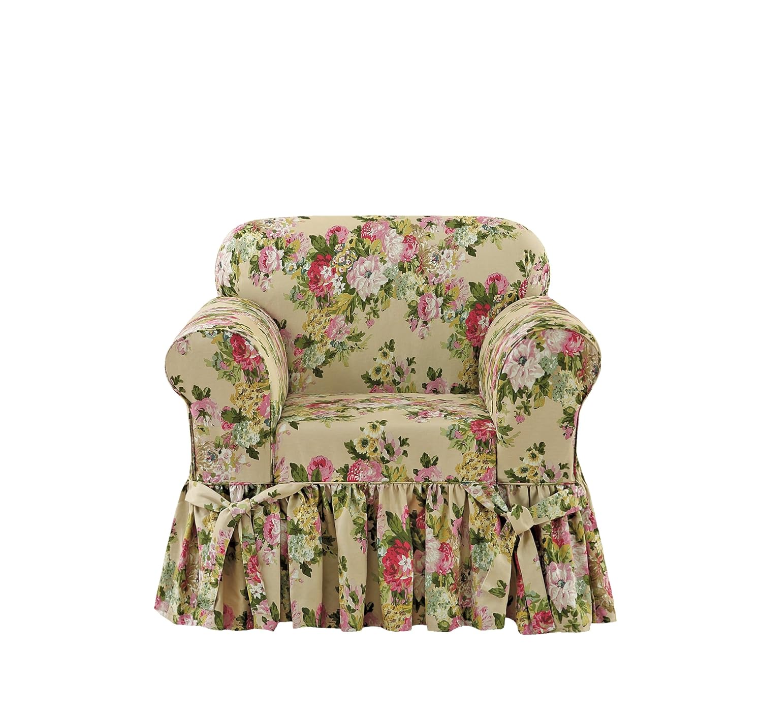 Best white cotton one piece sofa cover