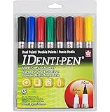 Sakura 44162 8-Piece Identi-Pen Permanent Marker Set, Assorted Colors