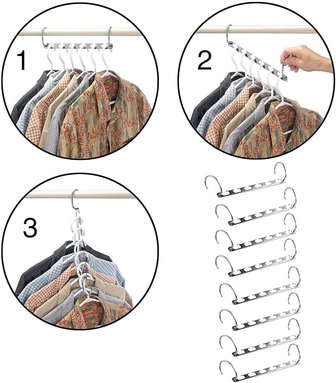 Metal Wonder Hangers (Set Of 8) Home & Kitchen