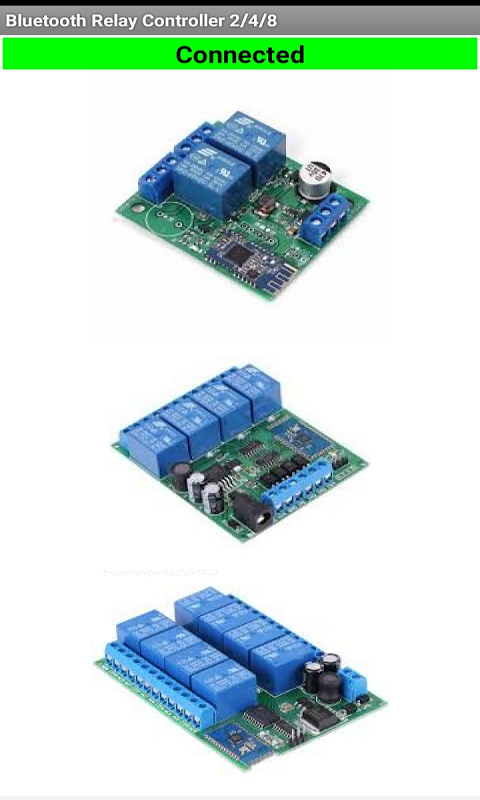 Bluetooth Relay Controller 2 / 4 / 8  -  Bluetooth Switch Controller 2 - 4 - 8 - Thumbnail 3