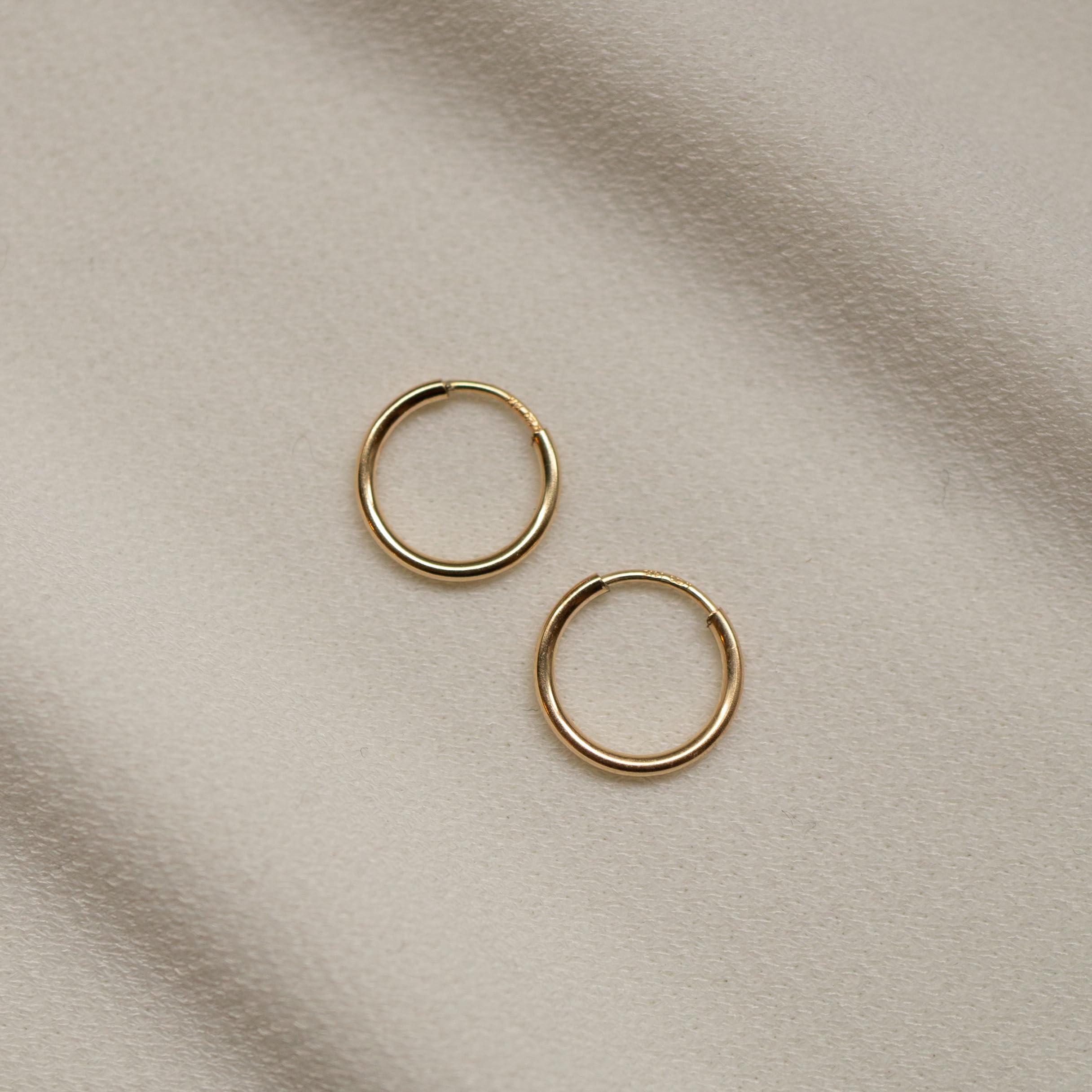 Infinity Endless Hoop Earrings
