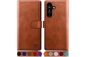 SUANPOT for Samsung Galaxy S24 Plus/S24+ Wallet case 【RFID Blocking】 Credit Card Holder,PU Leather Flip Folio Book Phone case Cover Women Men for Samsung S24 Plus/S24+ case Wallet(Light Brown)