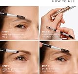 Eyebrow Gel Deep Black/Brown Waterproof Long-Lasting view 4