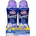 Clorox Fraganzia In-Wash Scent Booster Crystals in Dreamy Jasmine Scent, Twinpack 2x 18oz, Total 36oz| Laundry Scent Booster Crystals | Dreamy Jasmine, Light Floral Laundry Fragrance