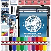 Graphtec CE8000-60 Plus - 24" Cutter Plotter with Bonus Software Package, Assorted Vinyl &amp; Accessory Kit