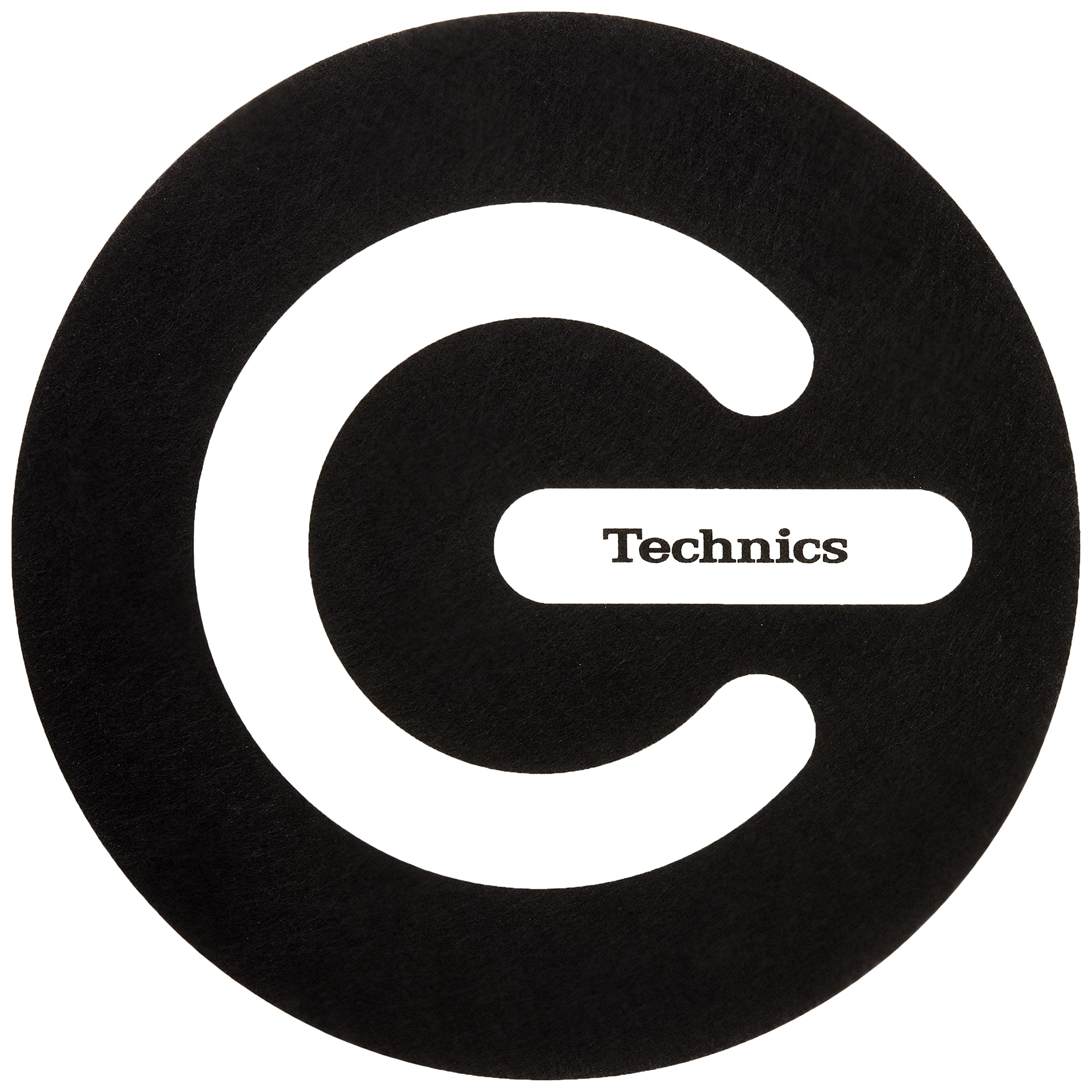 Magma 60671 Technics Slipmat On Off, black,white