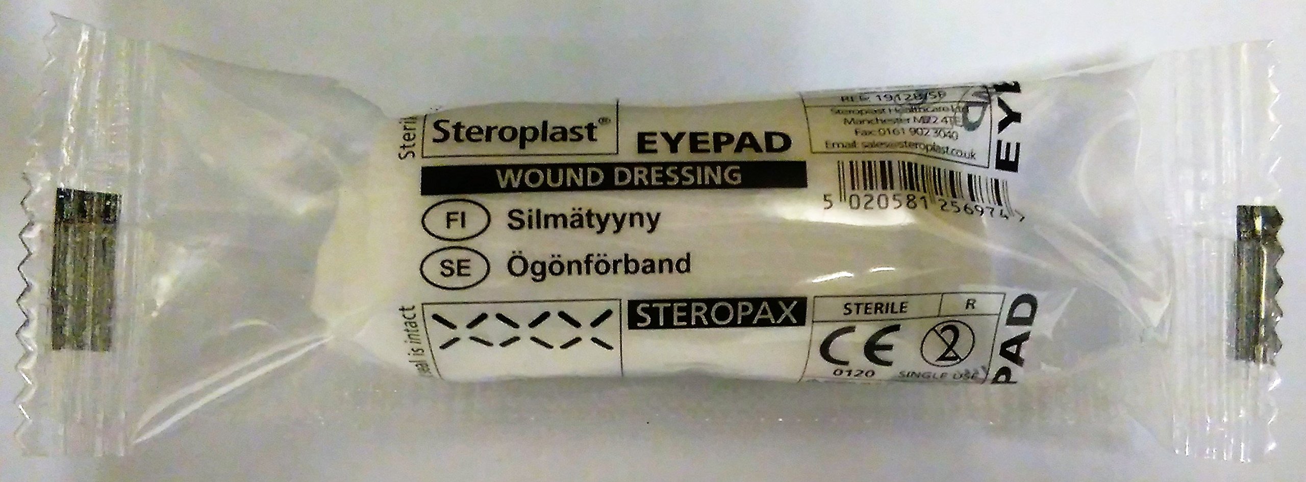 Pack of 10 Eye Pad Dressings- HSE Refill Item