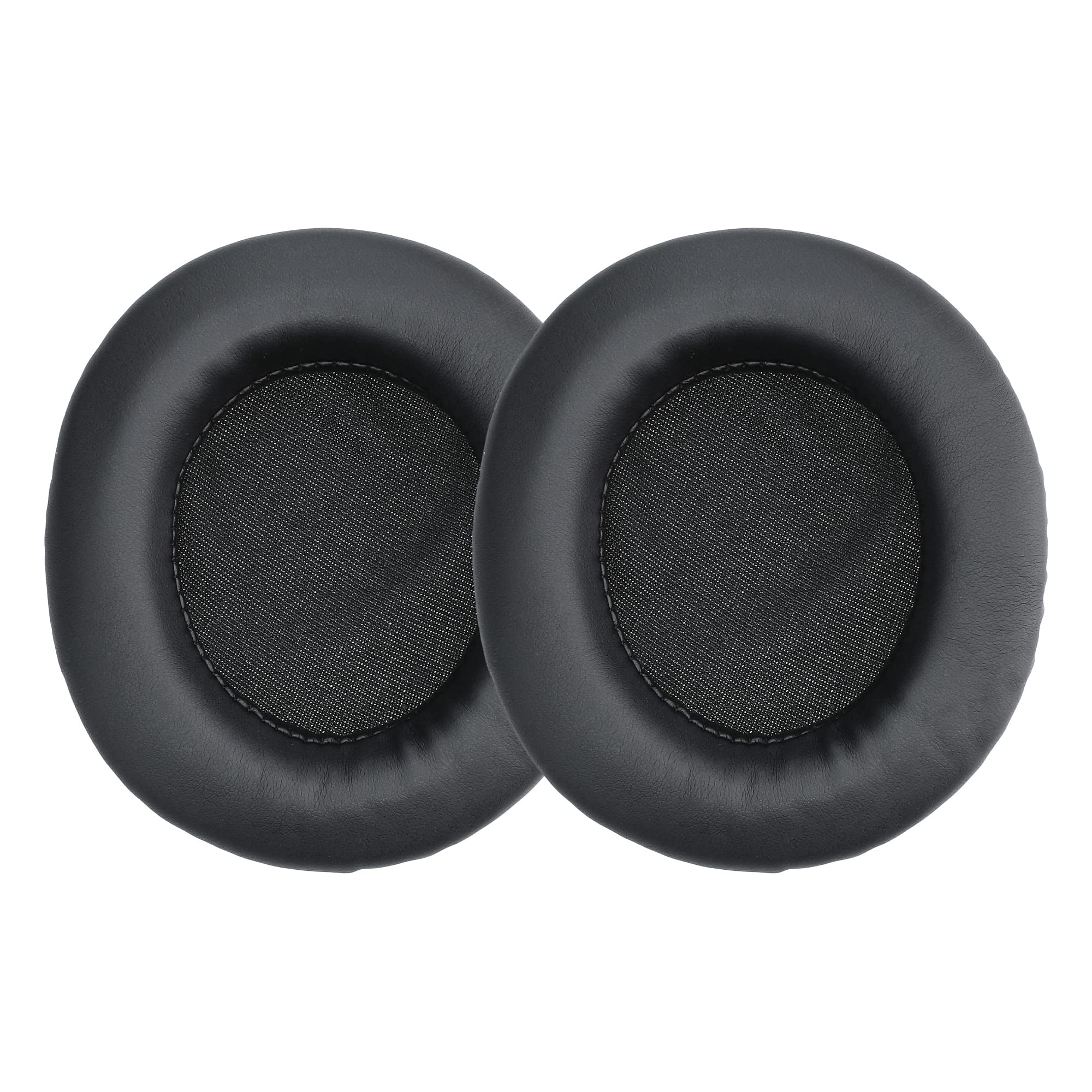 kwmobile 2x Headphone EarpPads for Beyerdynamic T70P/T90/DT770/DT880/DT990 Replacement Ear Pads - Headphone Ear Covers - Black