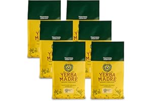 GUAYAKI Yerba Madre Organic Loose Leaf Yerba Mate, 8 Ounce (Pack of 6)