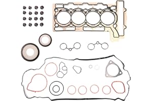 JAVOUKA MLS Engine Head Gasket Set for Mini Cooper R56 Hatchback 07-2008, for Mini Cooper R55 R56 09-12, for 1.6L L4 DOHC Turbo N14B16C, N14B16A, OE 20606049609 9815416, Engine Cylinder Gasket Kit