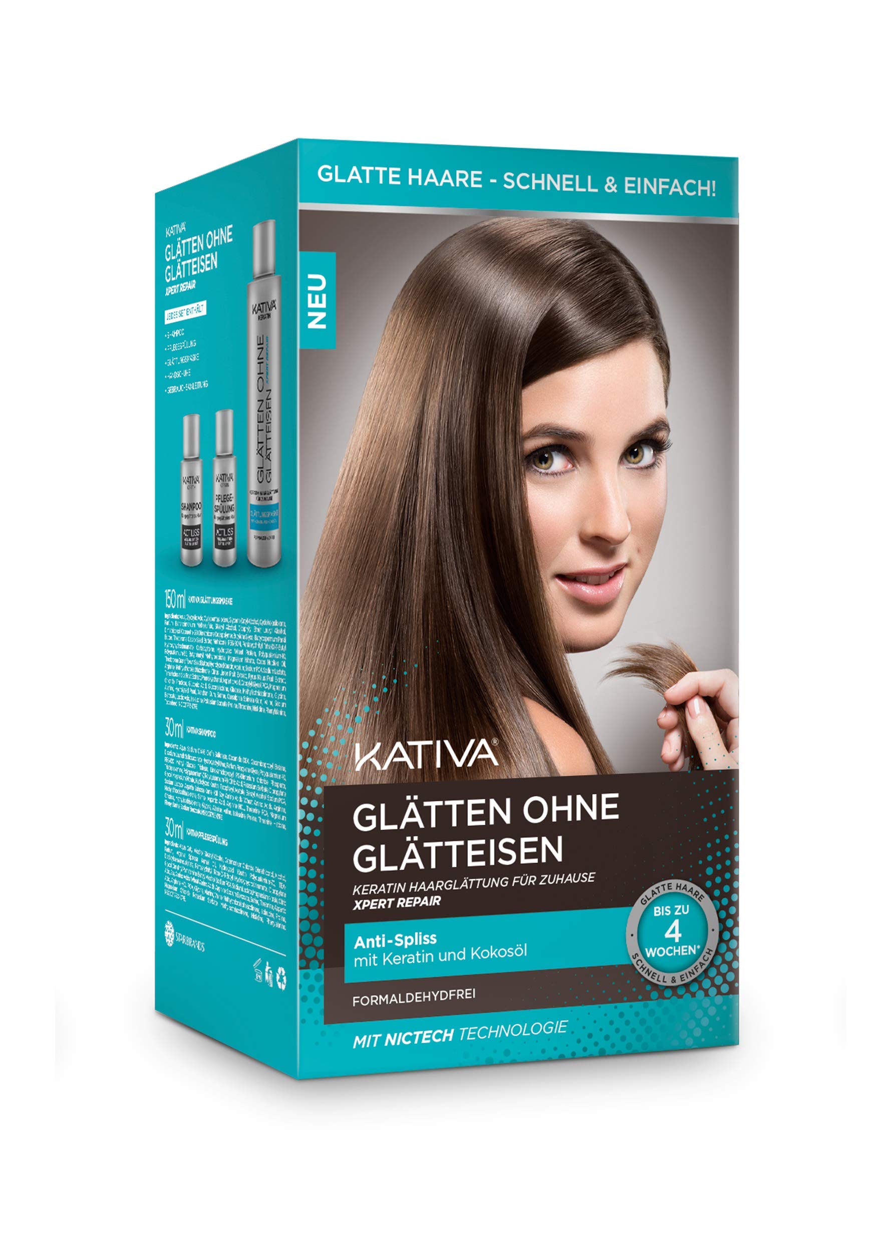Kativa Hair Strenghtening Xpert Repair - blue