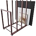 UNZERO Art Storage Rack, Art Canvas Storage, Art Drying Rack, Canvas Boards Rack Art Storage with Handle & Caster Wheels for Drawing Board, Panel, Paper Pad for Art Studios, Artworks, Gallery