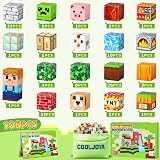COOLJOYA Magnetic Blocks 108 Piece Set 20 Colors STEM Montessori Building Toys view 4