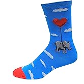 Hot Sox Women's Fun Valentine's Day Crew Socks-1 Pair Pack-Cute & Funny Novelty Gifts