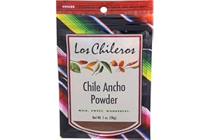 LOS CHILEROS Chile Ancho Powder, 1 OZ