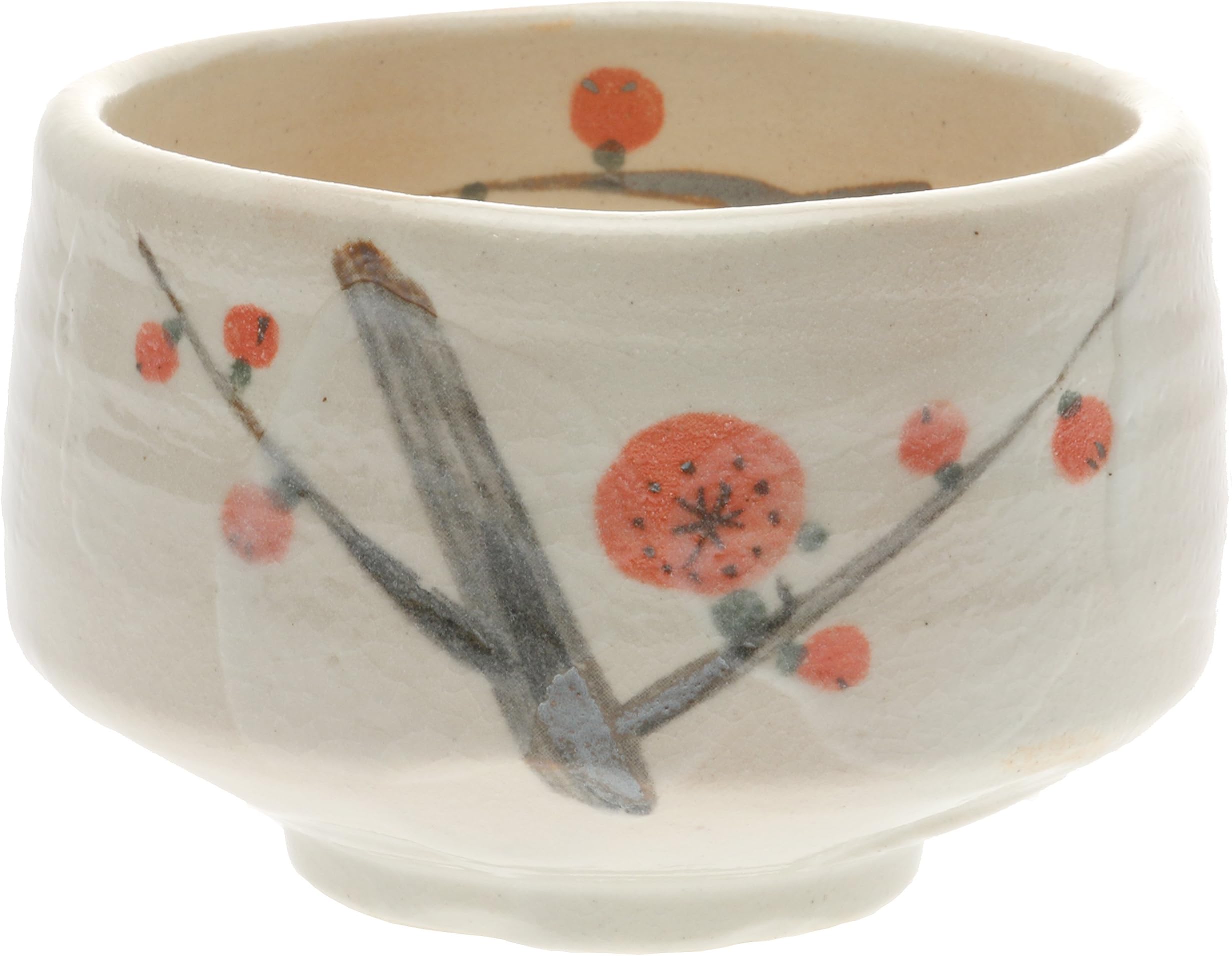 Kotobuki Matcha Chawan, Off-white