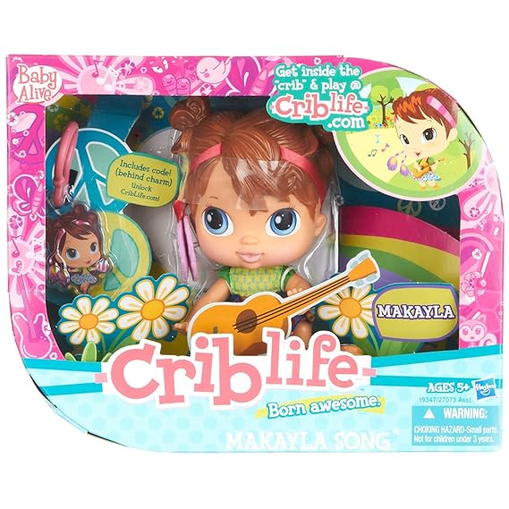 Baby Alive Crib Life Fashion Play Doll Makayla Song, Dolls Amazon