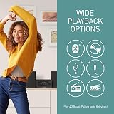 Panasonic SC-PM702EB-K Micro HiFi System 80W Bluetooth CD USB DAB+ Radio Black view 3