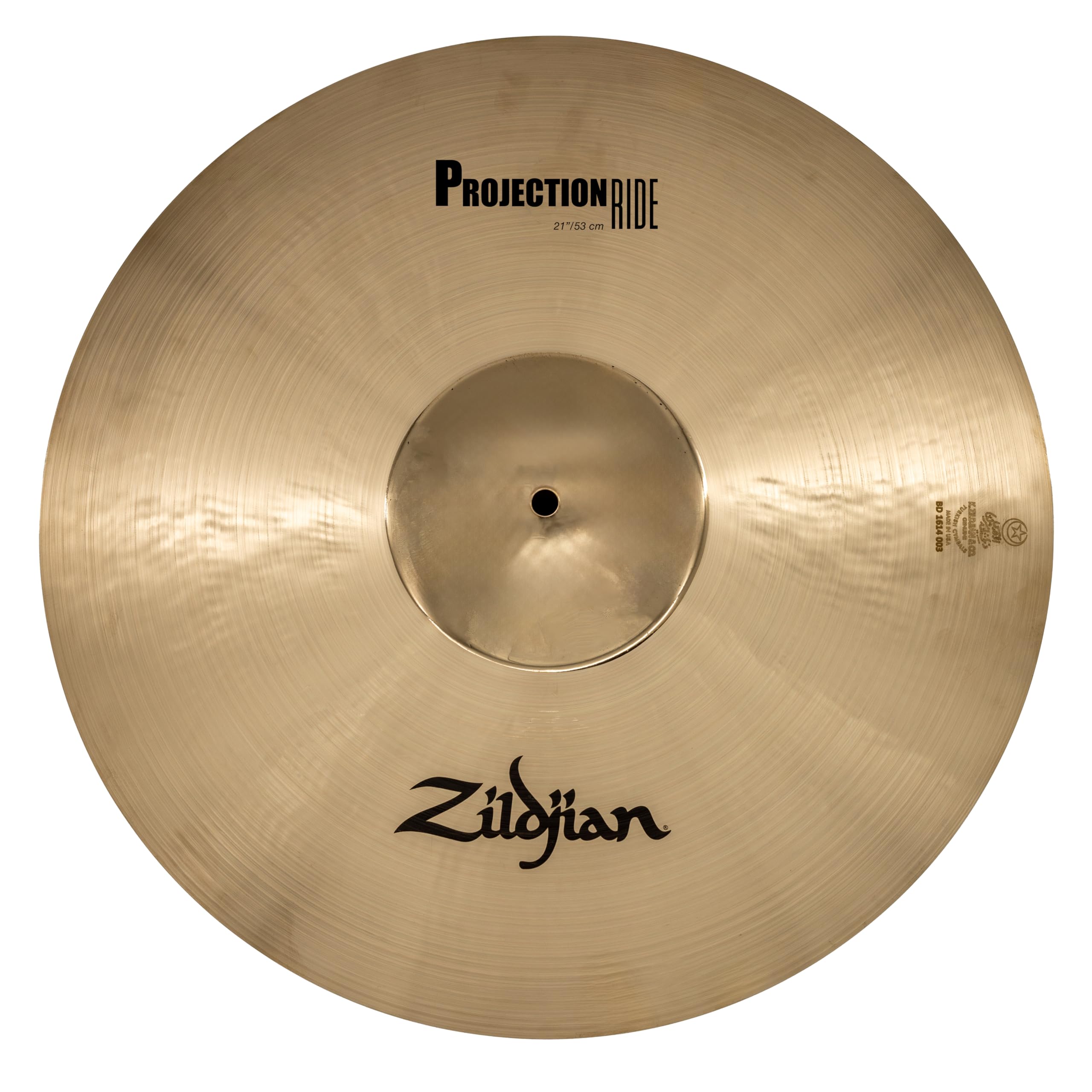 Zildjian K0807 Platillo fundido Ride de proyección Zildjian de 21 K