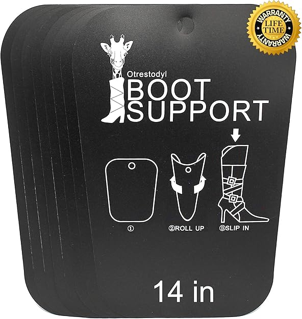 Boot Inserts Shaper Holders, Keep The Tall Boot Upright,14 in,4 Pair Shoes
