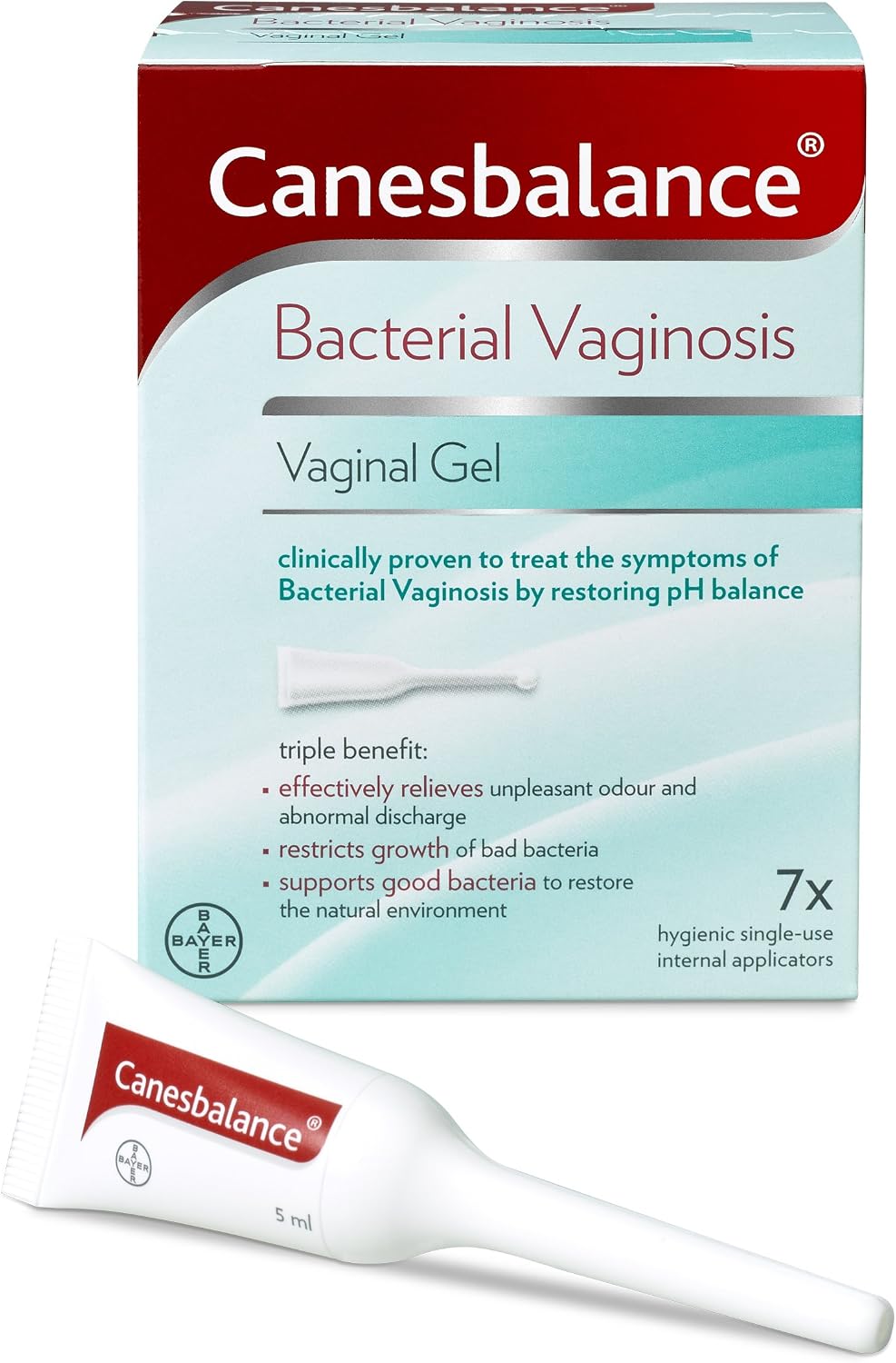 Canesbalance Bacterial Vaginosis Vaginal Singleuse Gel, Pack of 7, New, 7 Count (Pack of 1) - Image 3