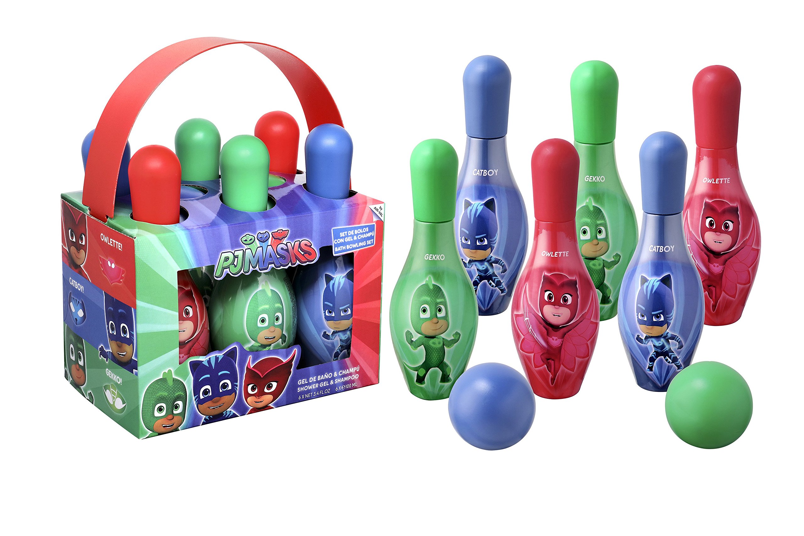 Air-Val International S.A. PJ Masks Bowling Bath Set