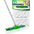 VanDuck Extra Large Cotton Mop Pads Compatible with Swiffer XL Mop - X-Large Wet and Dry Pads Refill, 2-Pack (Handle is Not Included)