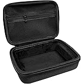 Musiin Audio Interface Hard Case Compatible with Focusrite Scarlett Solo 4th Gen, EVA Portable Bag with Soft Lining, Mesh Pocket, Dual Zipper, and Silicone Handle for Studio, Travel, and Gig Use