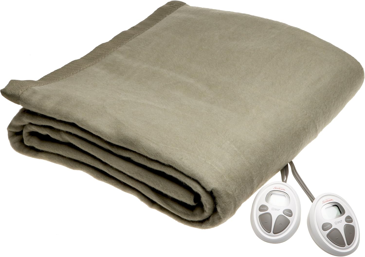 Sunbeam Digital Control Heated Electric Queen Blanket, Willow Home & Kitchen
