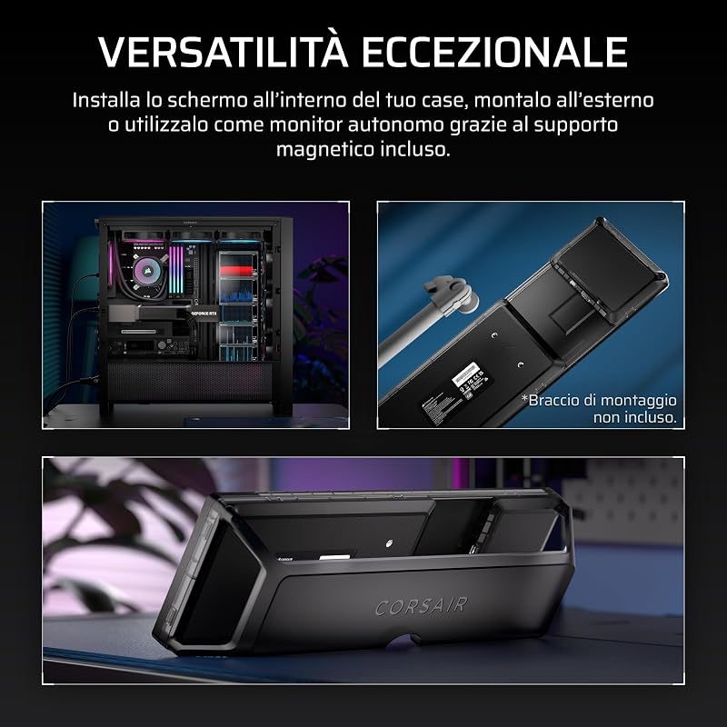 XENEON EDGE da 14,5" Touchscreen LCD – Fumo
