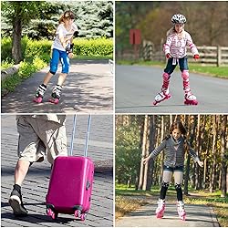 TOBWOLF 8 Pack 64mm 82A Indoor Inline Skate