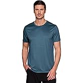 RBX Men's Workout T-Shirt, Breathable Lightweight Stretch Jersey Moisture Wicking Quick Dry Running Training Top