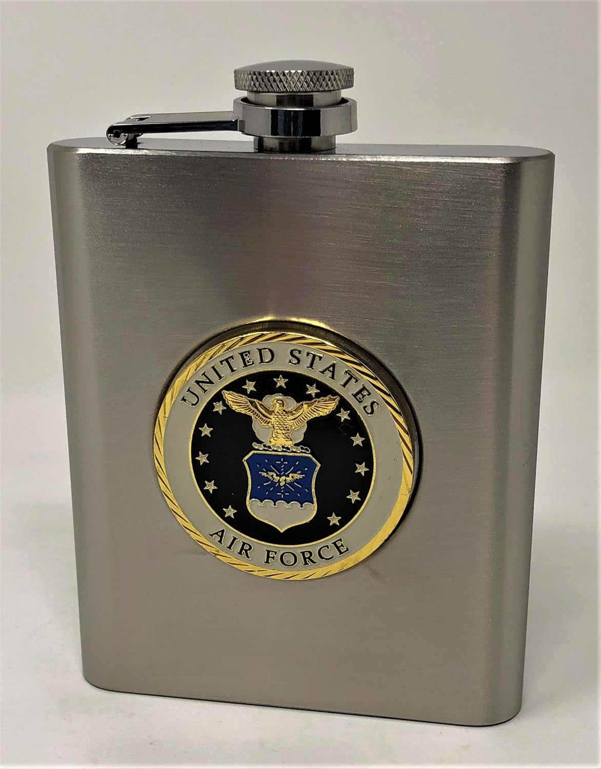 U.S. Air Force Stainless Steel Flask - 6 oz