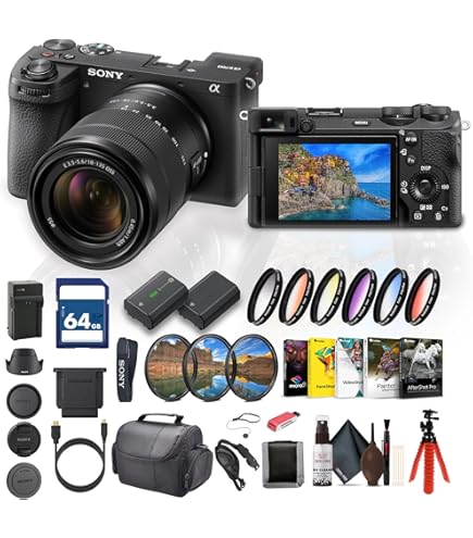 Amazon.com : Sony Alpha a6700 Mirrorless Camera Kit with 18–135mm