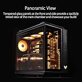 ASUS TUF Gaming GT502 ATX Mid Tower Case RGB USB C 3.2 Type C view 3