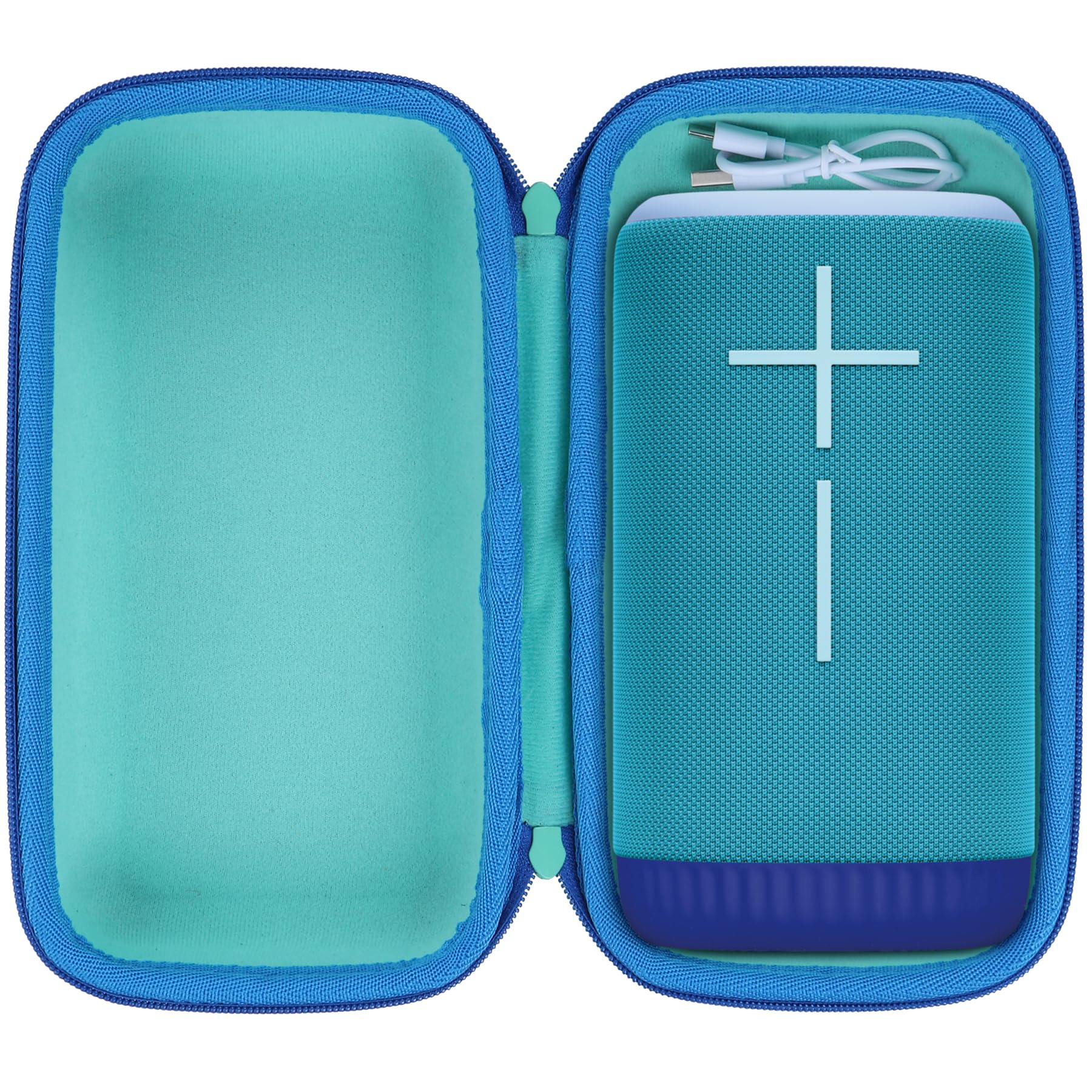 Lebakort Storage Case Compatible with Ultimate Ears UE EVERBOOM Wireless Bluetooth Portable Speaker (Mint Green Case)