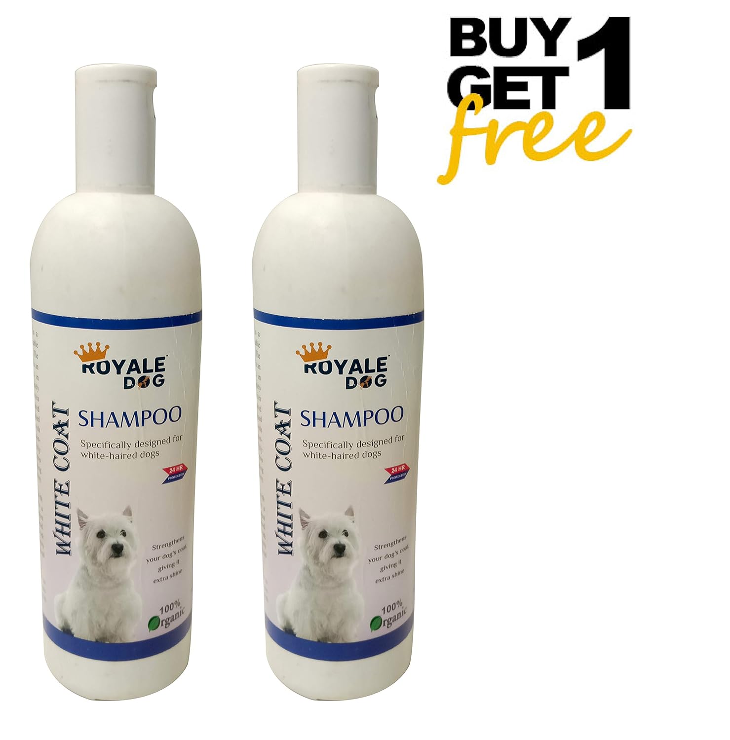 Buy Royale Dog White Coat Shampoo Specifically Designed For White