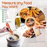 DOQAUS 3s Instant Read Meat Thermometer Backlit LCD Foldable Probe view 6