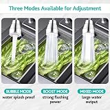 Kaket 360 Swivel Kitchen Tap Spray Head 3 Modes Faucet Extender Adapter Silver view 3