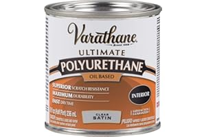 Varathane Oil-Based Ultimate Polyurethane, Half Pint, Satin Finish