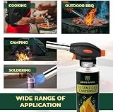 Green Haven Green Haven Blow Torch for Cooking with Piezo Ignition 4 Gas view 5