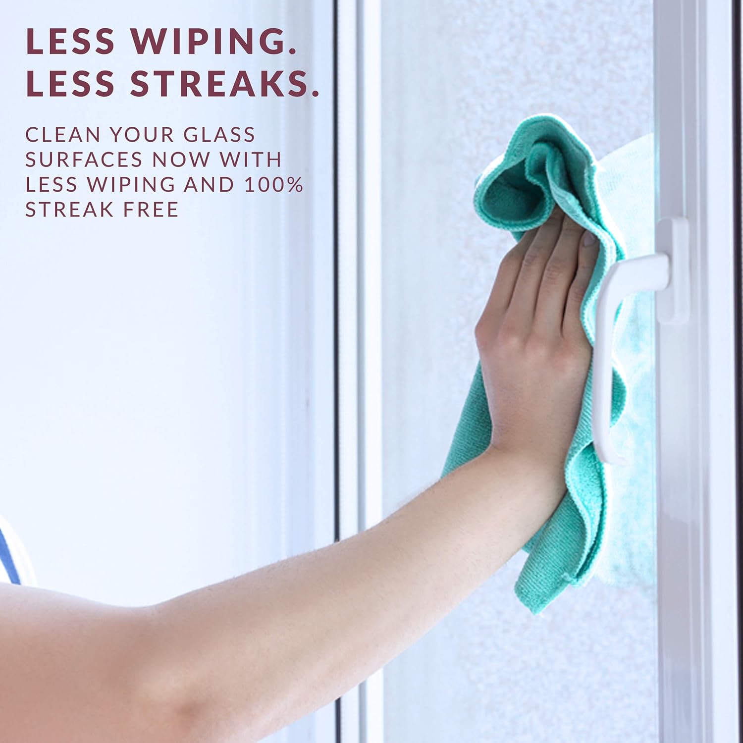 Hope's Perfect Glass Cleaner Refill, 67.6-Ounce, Streak-Free Glass Cleaner Refill, Less Wiping, No Residue: Home & Kitchen