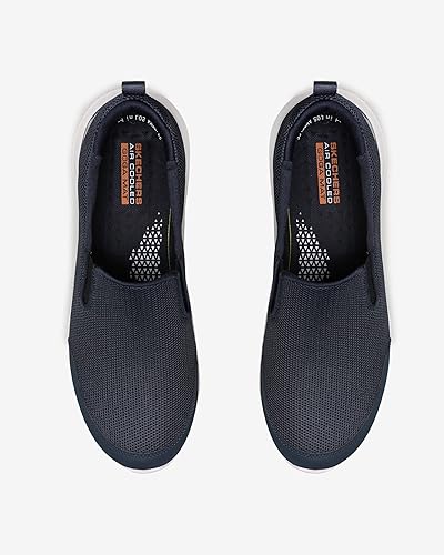 Skechers Men's Go Max Clinched-Athletic Mesh Double Gore Slip on